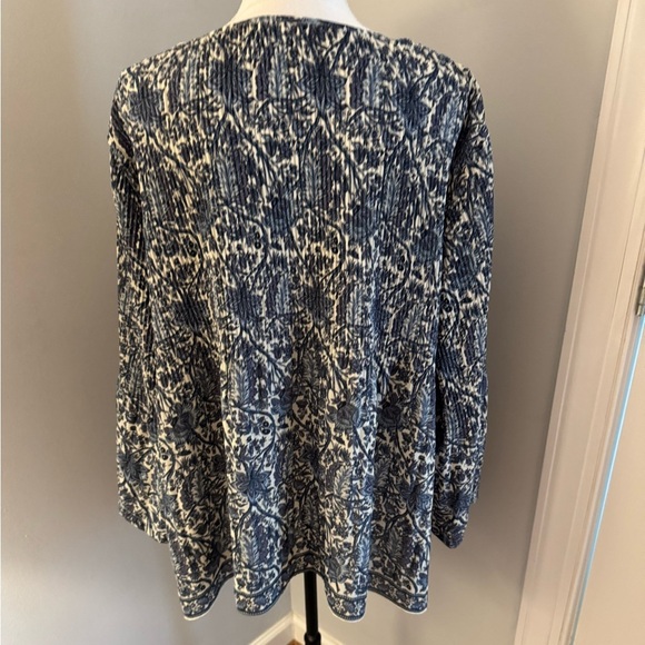 Max Studio blouse, Blues, Size XXL - Picture 5 of 10